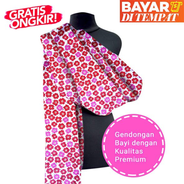 Gendongan Cukin Karakter Kartun kain jarik modern bagus