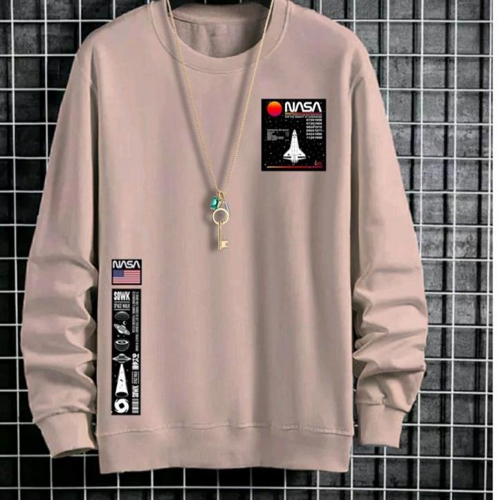 (SIAP KIRIM) Sweater#crewnek/kaos/lengan panjang Nasa USA pria wanita