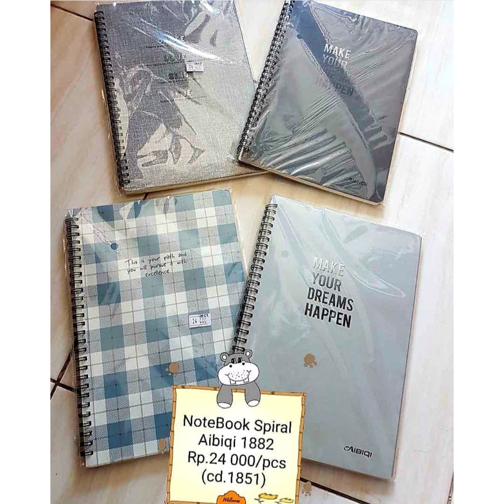 

NEW! NOTEBOOK SPIRAL AIBIQI