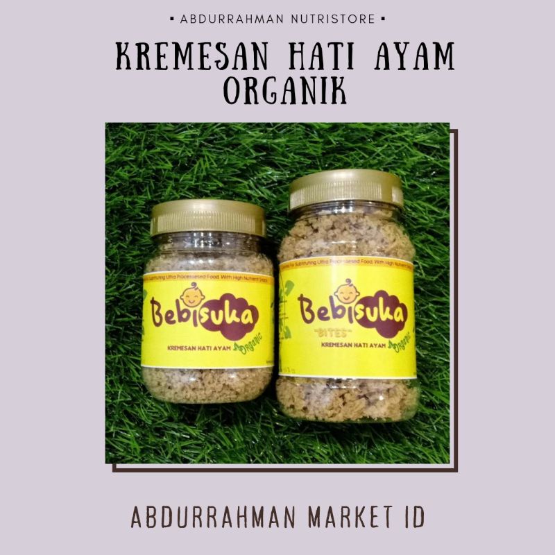 

KREMESAN HATI AYAM ORGANIK, TERI KRISPY - BEBISUKA