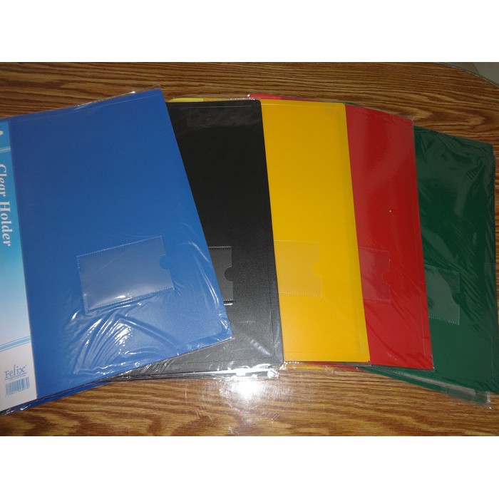 

Super Hot! Clear Holder 60 Lembar Folio / A4 Felix atk