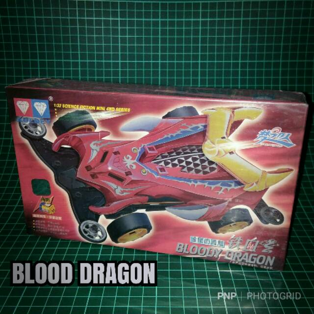 Auldey Blood Dragon ll Team Of Dream Cina ll Mini 4WD