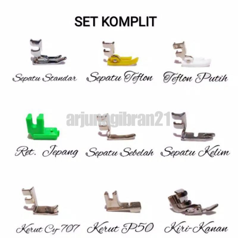 [ bayar di tempat ] SET Sepatu Mesin Jahit Klasik