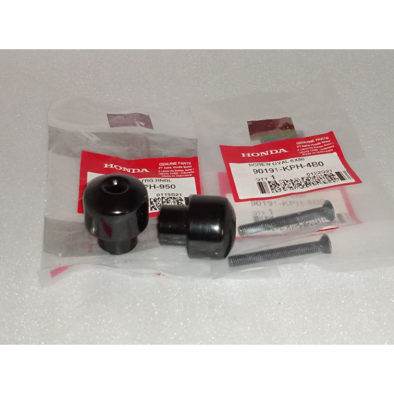 1 SET BALANCER STANG JALU STANG PLUS BAUT SUPRA X 125 LAMA BATMAN KARISMA SET KPH original HONDA