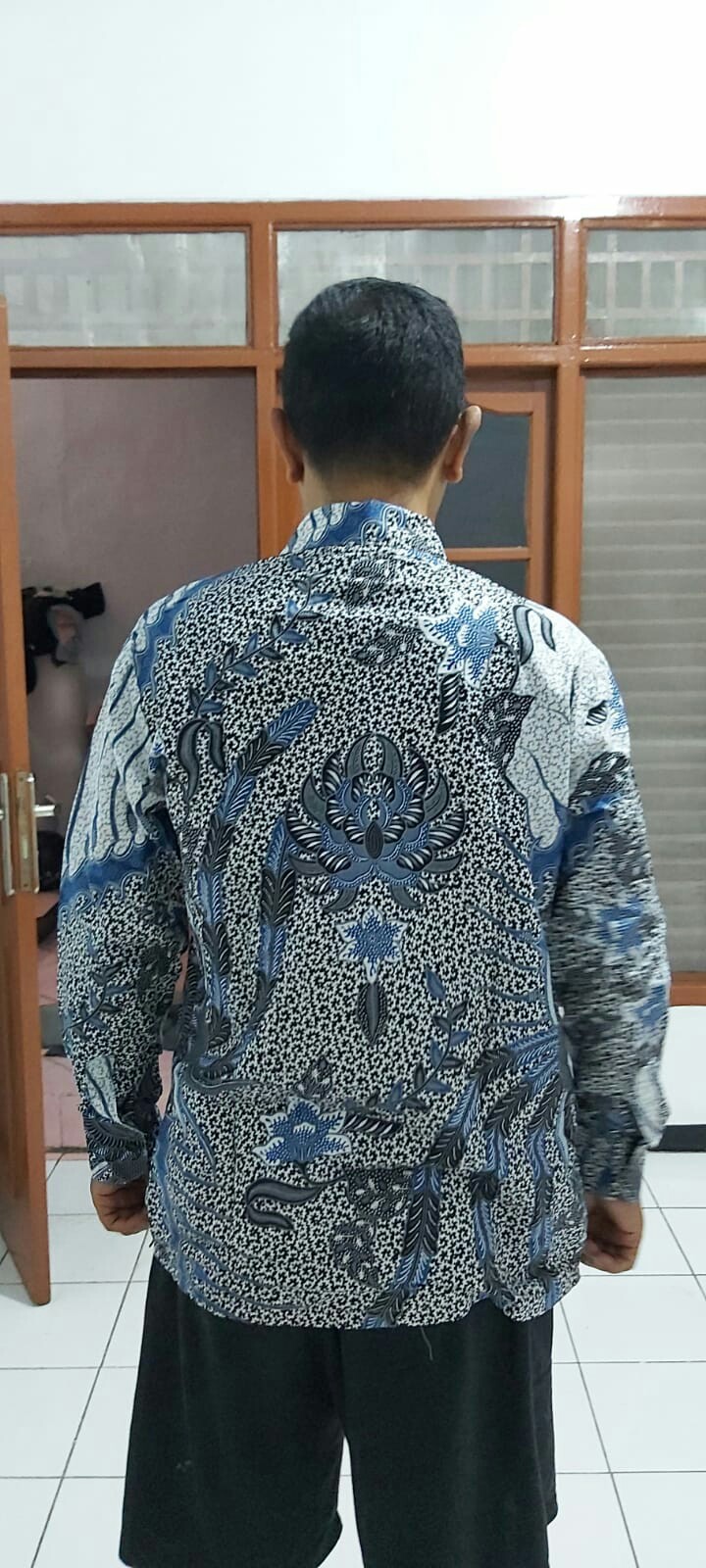 [real Pic] Batik Couple Yulia Kebaya Batik Modern Batik Couple Sarimbit Brokat Brukat - Bs142