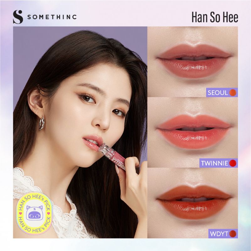 NEW SHADES (GOSEND/COD) SOMETHINC OMBRELLA Lip Totem Tint - Lip Tint Melembapkan Bibir