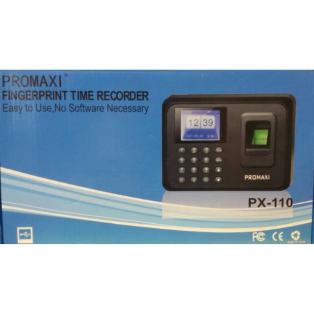 PROMAXI PX-110NEW-Mesin Absen/Absensi Sidik Jari/Finger Scan #Best Product &amp; High Quality  #ORIGINAL