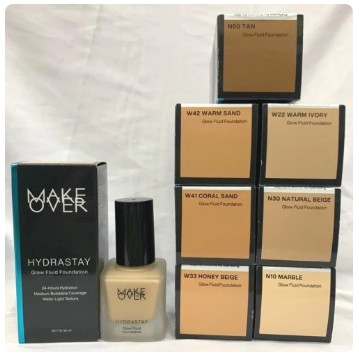 Make Over Hydrastay  Glow Fluid Foundation