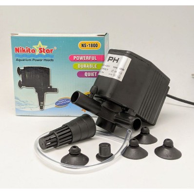 POMPA AQUARIUM NIKITA STAR NS 1200  NS 1600 , NS 1800 , NS 2600 NS 3900 POWER HEAD POMPA CELUP