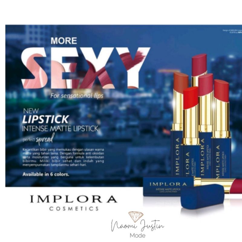 C Implora Lip Matte Intense (✔️BPOM)