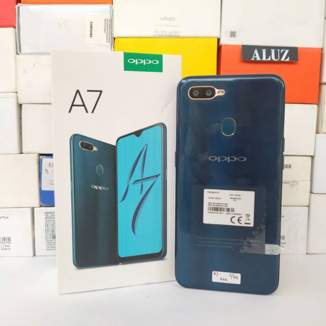Oppo A7 ram 3 internal 64 gb second
