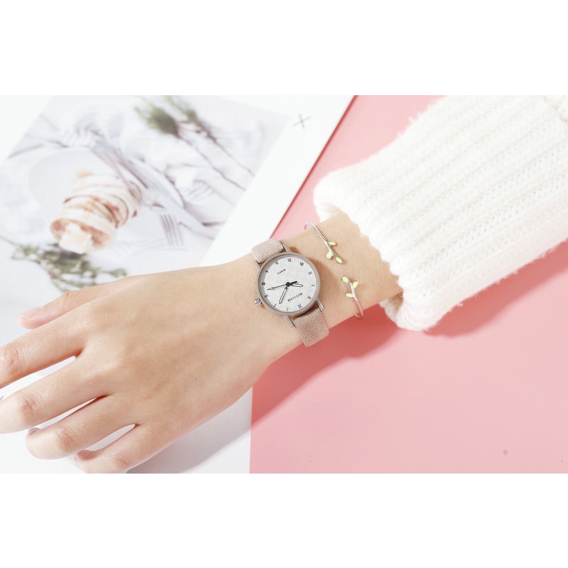 Watchyou Jam Tangan Fashion Wantia A0165 Korea Baru Murid Jam Tangan Gaya Kuliah