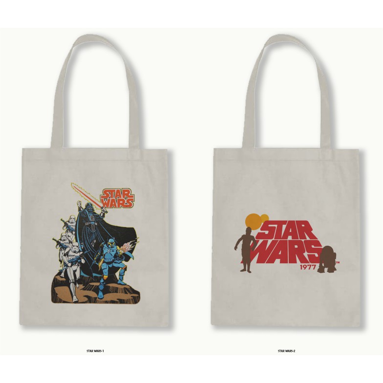 TOTE BAG BLACU 30X40 - STAR WARS series.01