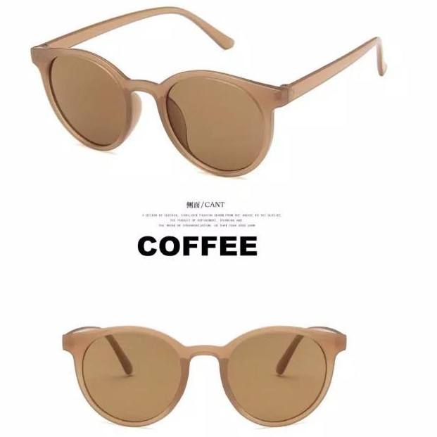 KACAMATA FASHION WANITA / KACAMATA FASHION KOREA / KACAMATA KOREAN-coffe