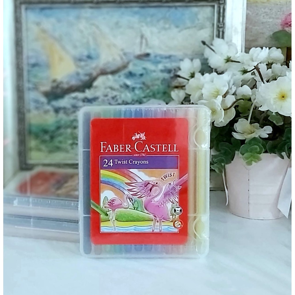 

TWIST CRAYON FABER CASTELL 12 WARNA/ 24 WARNA