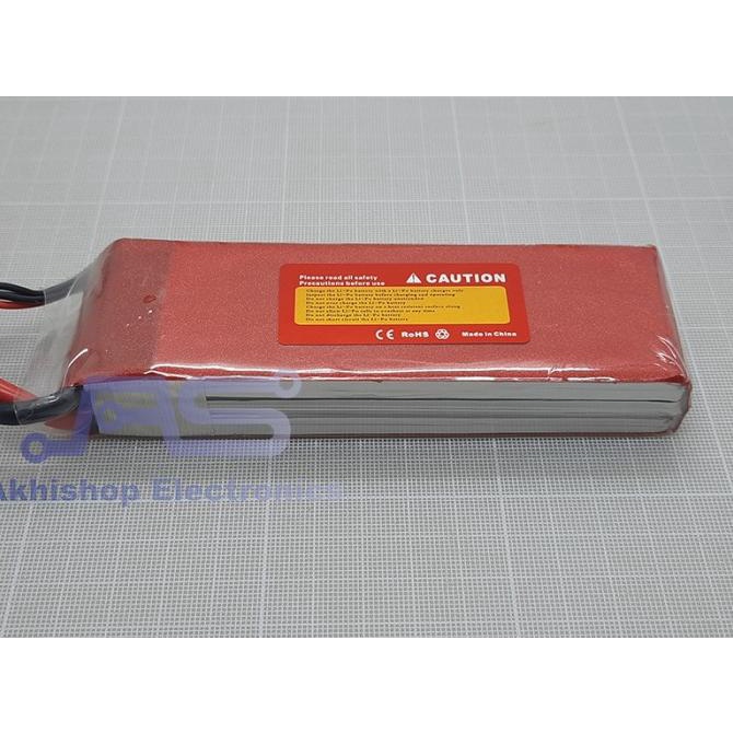 Red Lipo Battrey 3300mAh 3S 25C XT60 BEST PRODUCT SHOPEE
