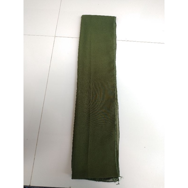 Selendang Sifon/ Sampur Bali-Hijau Lumut