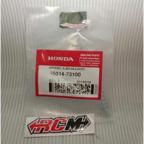 PER KAWAT TIANG REM BELAKANG SPRING HONDA GRAND ASTREA PRIMA SUPRA WIN GL TIGER DLL ORI 95014-73100