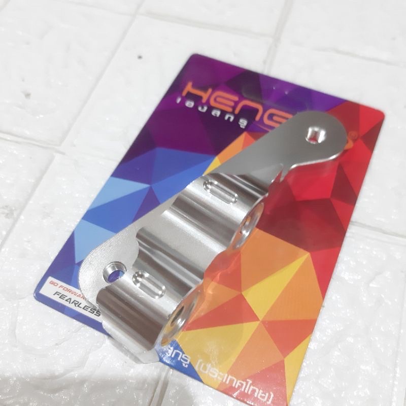BREKET KALIPER MONOBLOK NISSIN BREMBO 4 PISTON VARIO SCOOPY BEAT BREKET BOTTOM KIRI