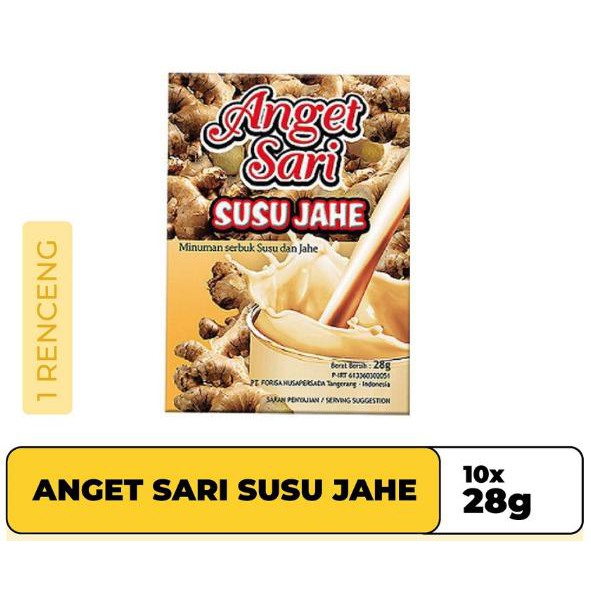 

Stotre Snack Anget Sari Susu Jahe Renceng ( 10 sachet @28 gram )