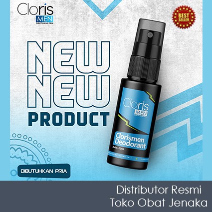 CLORIS MEN DEODORANT | CLORIS DEODORAN | CLORISMEN | DEODORAN SPRAY| CLORIS | BEBAS BAU BADAN