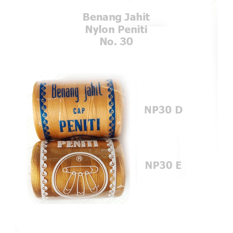 Benang Jahit Nylon No.30 Cap Peniti