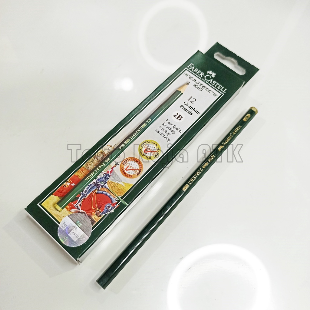 

pensil FABER CASTELL 2B (1 pack isi 12)