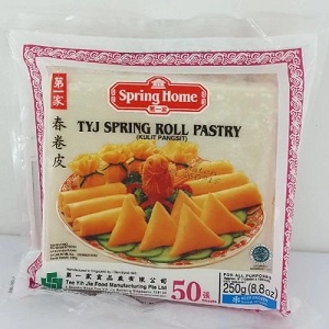 

TYJ Spring Roll Pastry 5" ( 50 lbr )