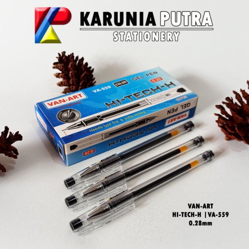 

Pulpen Gel Pen Hi Tech H Hi-Tech-H Van Art VA-599 1pack