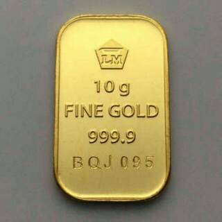 Logam mulia emas antam 10 gram kadar 99,99 sertifikat