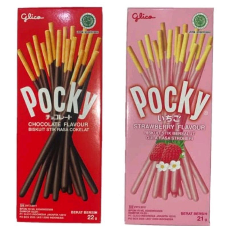 

Pocky Mini Chocolate 22gr Strawbery 21gr