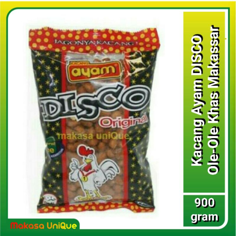 

Kacang Ayam DISCO 900g Khas Makassar