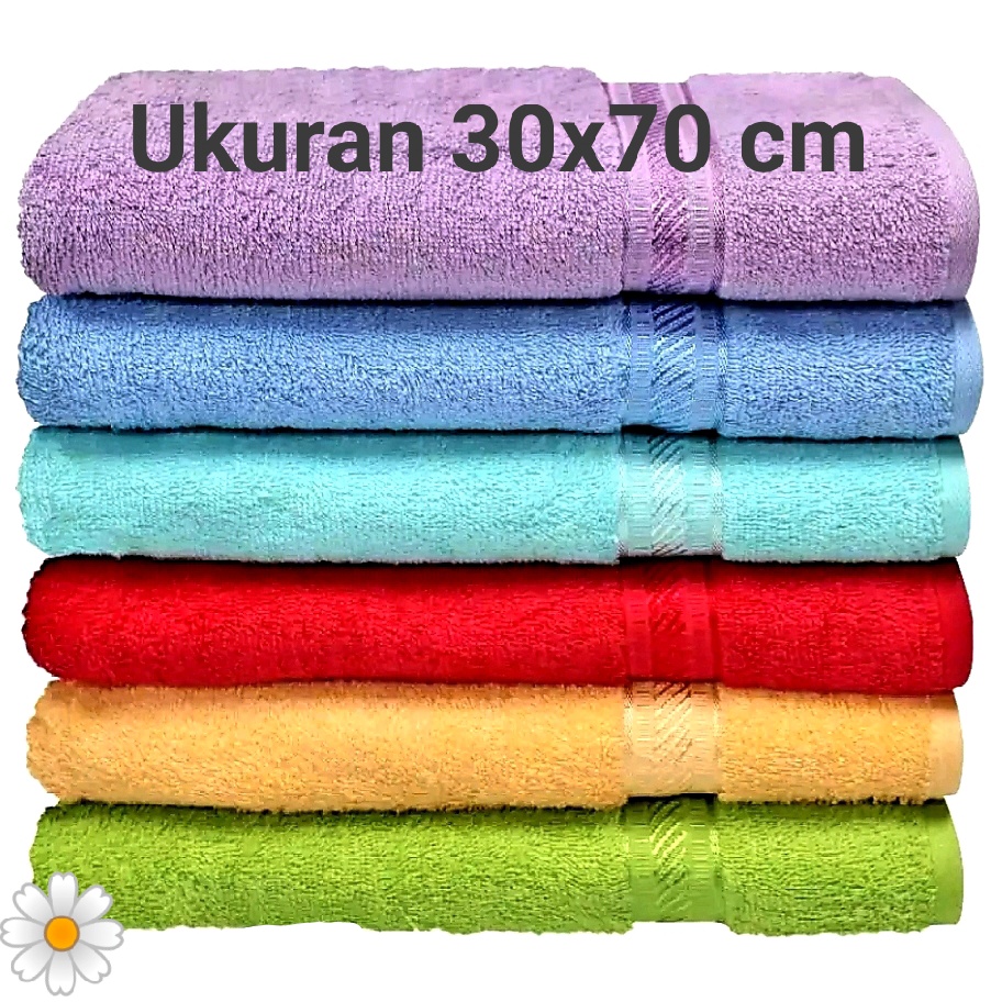 PILIH WARNA - Handuk 30x70 Leher MERAH PUTIH | Anduk Mandi MP MerahPutih Gaul Jumbo Dewasa Pria Wanita Travel Besar Tanggung Kecil Leher | Sguna Traveling Asesoris Sovenir Souvenir Kado 60 120