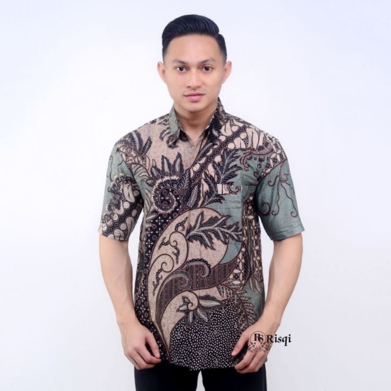 Kemeja Batik Pria Lengan Pendek M L XL XXL BISA COD BATIK PEKALONGAN NEW ARRIVAL BATIK MODERN - BAJU BATIK PRIA DEWASA LENGAN PENDEK - HEM BATIK LENGAN PENDEK LAKI LAKI BATIK NUSANTARA - BAJU BATIK DISTRO KEKINIAN - BATIK COUPLE SERAGAM KELUARGA