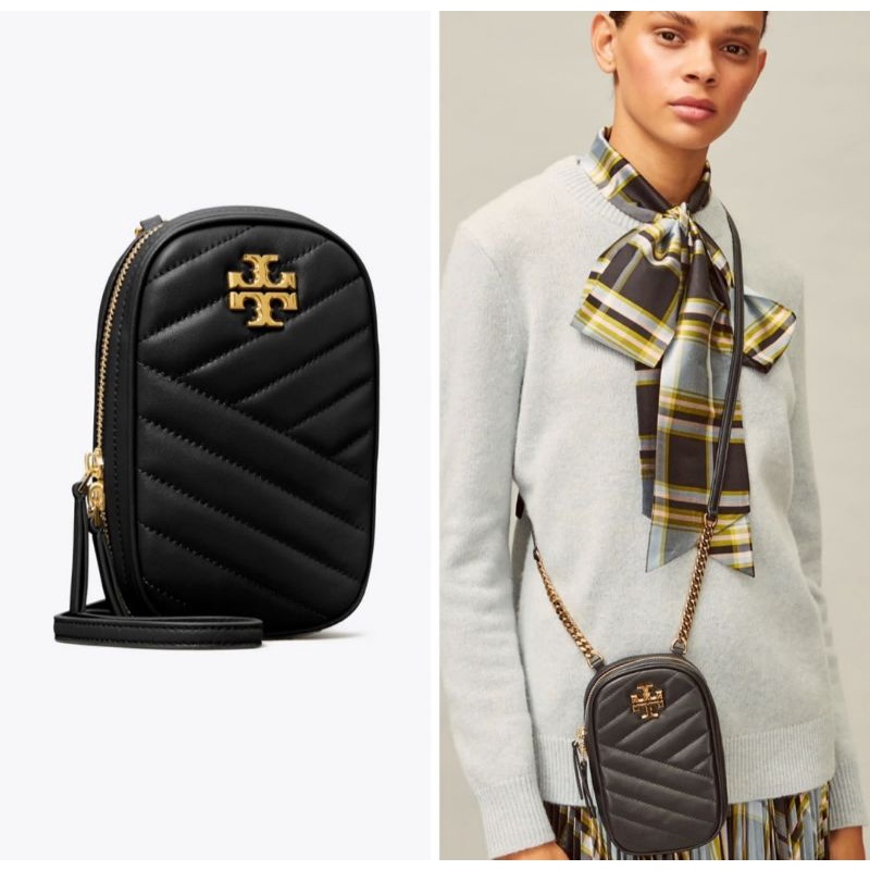 Tory Burch Kira Chevron Phone Cross Body (New)