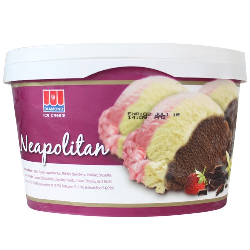 

Es Krim Diamond Neapolitan/Diamond Ice Cream Neapolitan 700 Ml