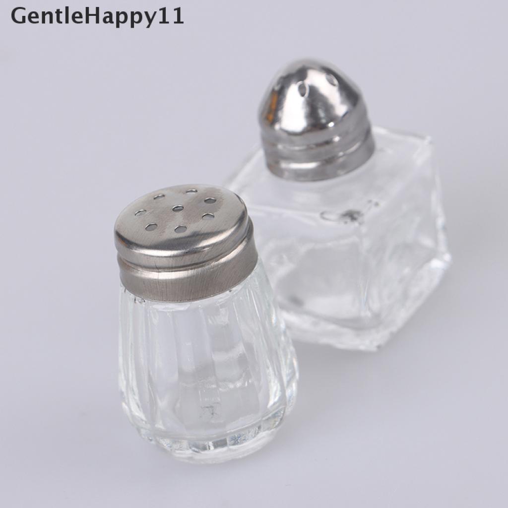 Gentlehappy 2Pcs / Set Mainan Miniatur Botol Bumbu Skala 1: 12 Untuk Dekorasi Dapur Rumah Boneka