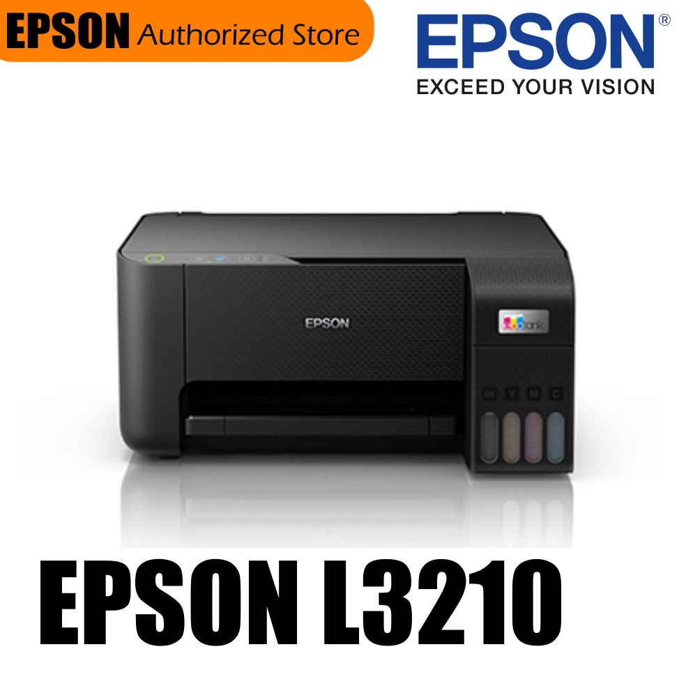 Printer Epson L3210 All In One Multifunction W Eco Tank Printscancopy Lengkap Tinta 8759