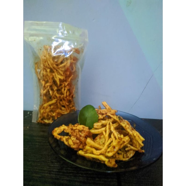 

Kerupuk Mie Original Dan Pedas Ekstra Daun Jeruk 100gram