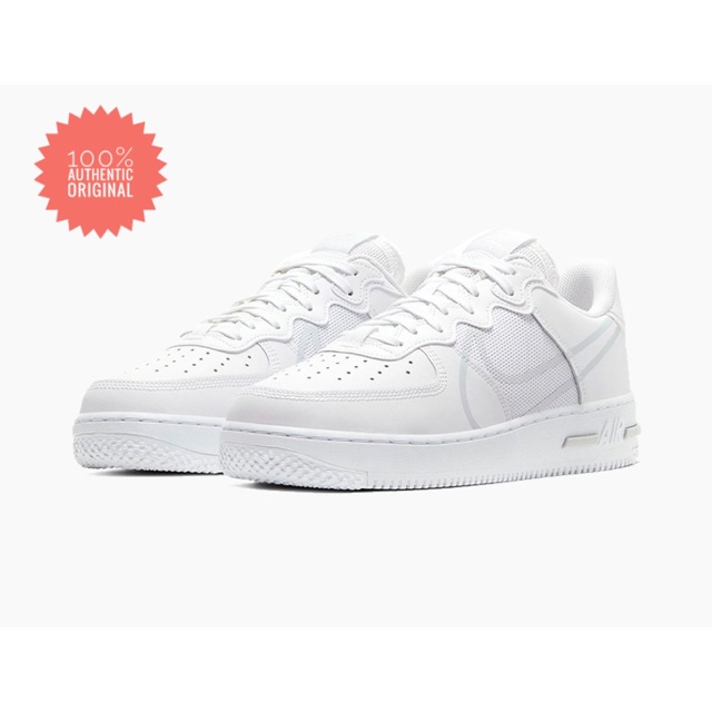 Nike Air Force 1 React D/MS/X White/Pure Platinum