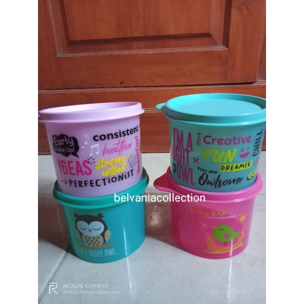 tupperware toples cutie canister 500ml 1pcs