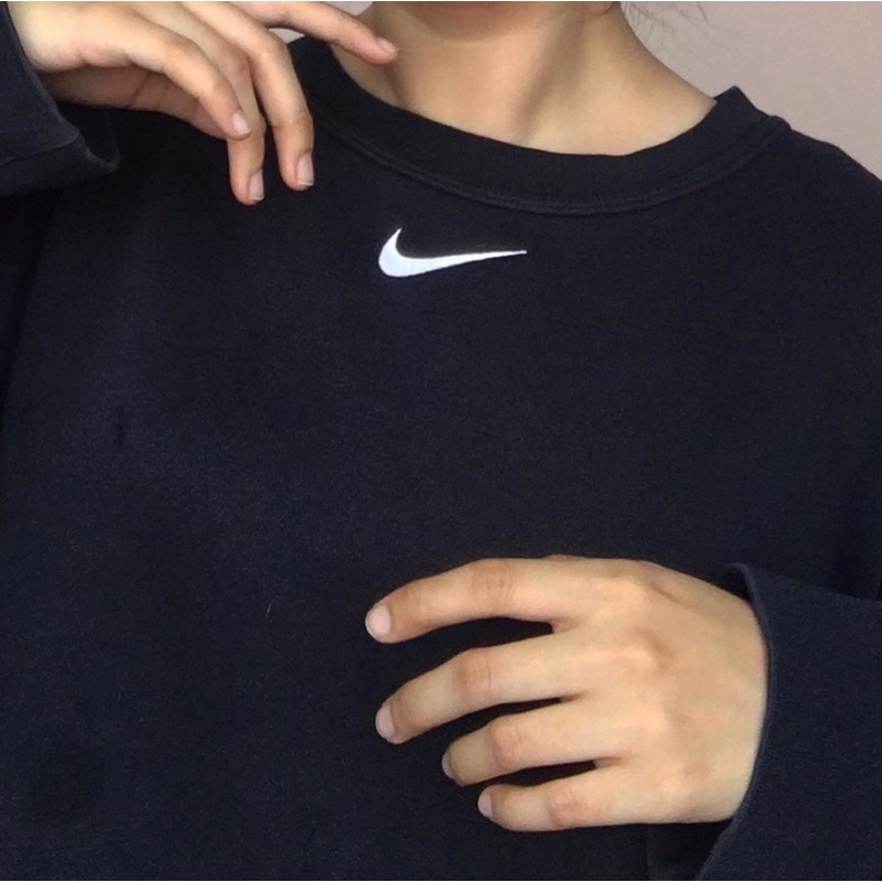 (SOLD) Crewneck Nike Center Swoosh Black
