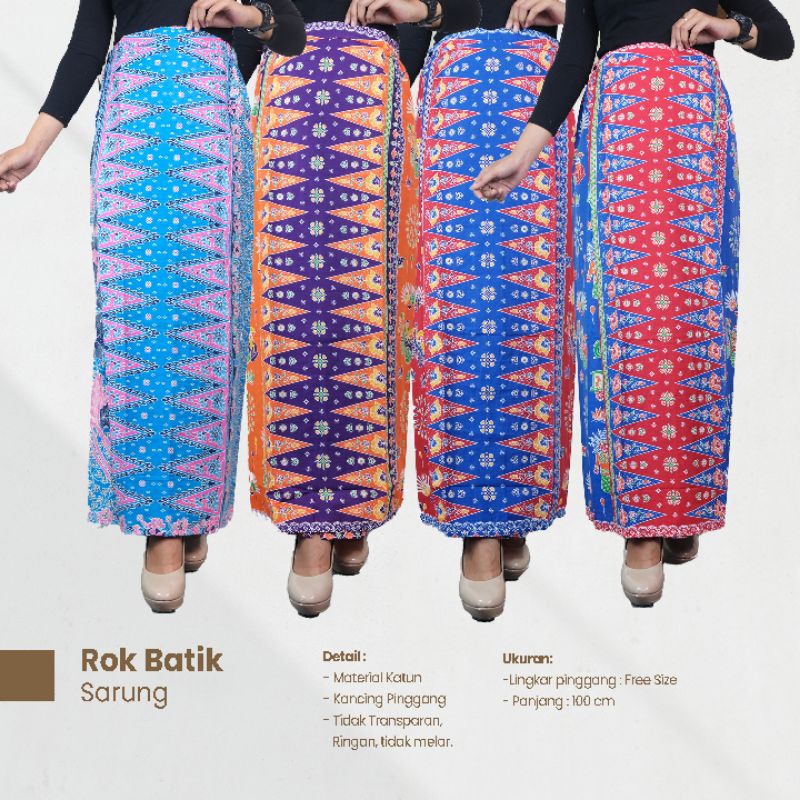 Rok Batik Tumpal Encim  - Naira Batik