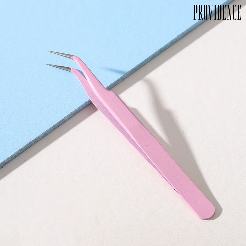 Providence Pinset Lurus Bengkok Anti Statis Untuk Nail Art