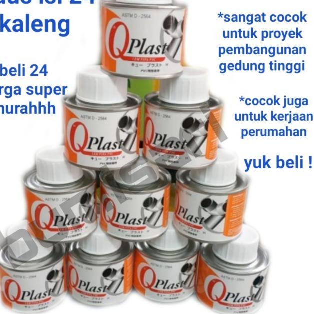 Hot Sale Lem PVC Merk Qplast / lem pipa / perekat pipa / pipa pvc ✔