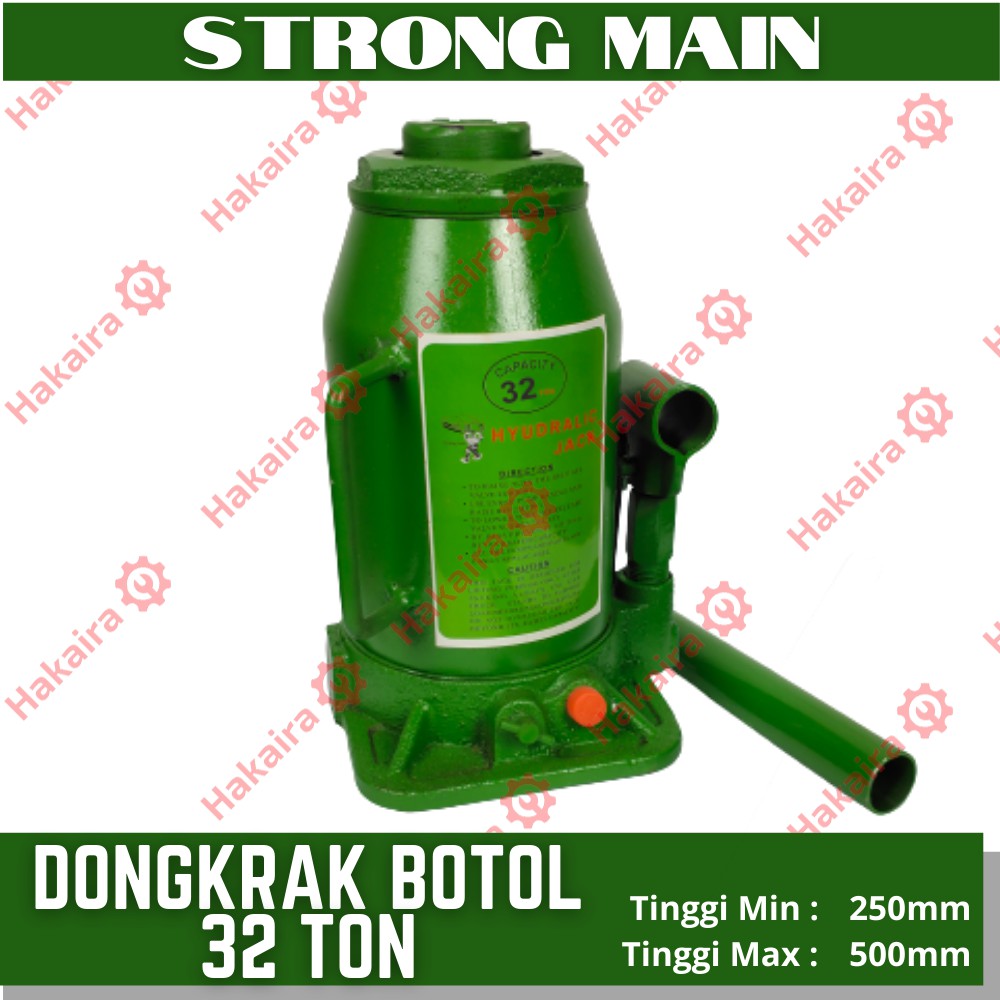 Dongkrak Botol 32 Ton - STRONG MAIN