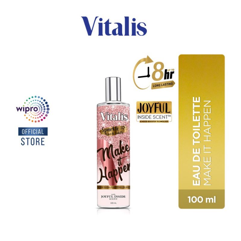 Vitalis Eau De Toilette Sparkle Make It Happen 100ml