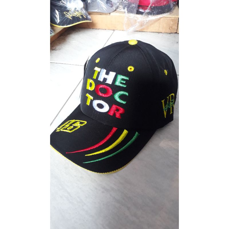 TOPI full BORDIR MOTO GP MOTIP ROSSI 46 DLL..