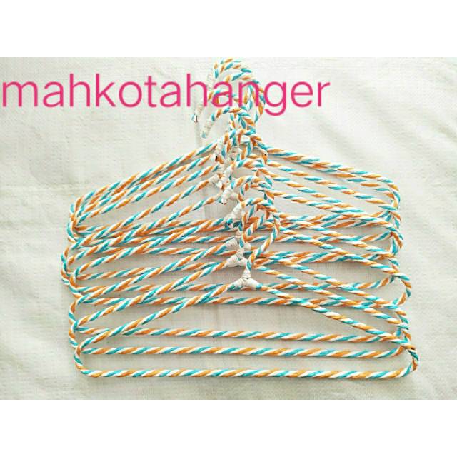 Hanger Rotan Import | Gantungan Rotan dewasa  Serbaguna Impor harga 10pcs