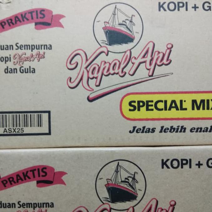 

Kopi Kapal Api Special Mix Sachet 25g - 1 Dus MURAH